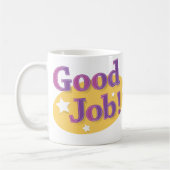 Goed werk! koffiemok (Links)