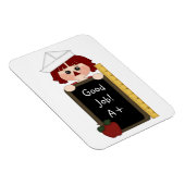 Goed werk!-Rag Doll met Chalkboard Magneet (Rechterzijde)