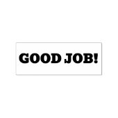 Goed werk! rubberstempel (Gestempeld)