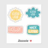 Goed werk sticker (Vel)