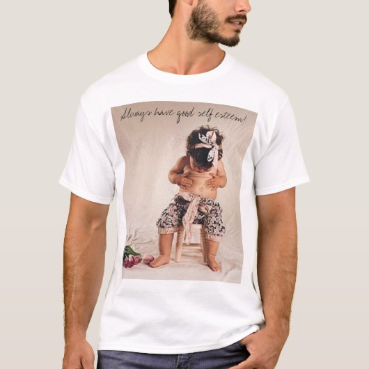 Goed zelfvertrouwen t-shirt (Voorkant)