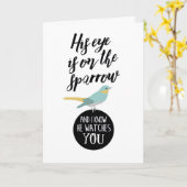 Goed, zijn ogen staan op de loer. kaart (Gele Bloem)