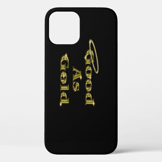 Goed zo als goud Case-Mate iPhone case (Achterkant)