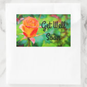 Goed zo snel mogelijk Caraïbisch Roos #1-2 Sticker (Tas)