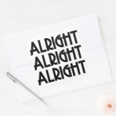 Goed zo vierkante sticker (Envelop)