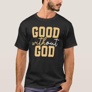 Goed Zonder God Anti Religie Agnostisch Blackcraft T-shirt