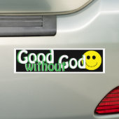 Goed zonder God Bumpersticker (Op auto)