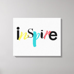 Goedaardige, creatieve, moderne typografie van Ins Canvas Afdruk