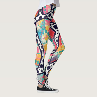 Goedaardige stieren, Stippen en funky Lines Origin Leggings