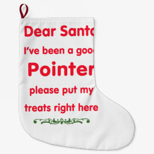 goede aanwijzer grote kerstsok