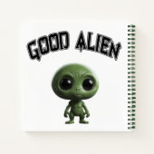Goede alien notitieboek (Achterkant)