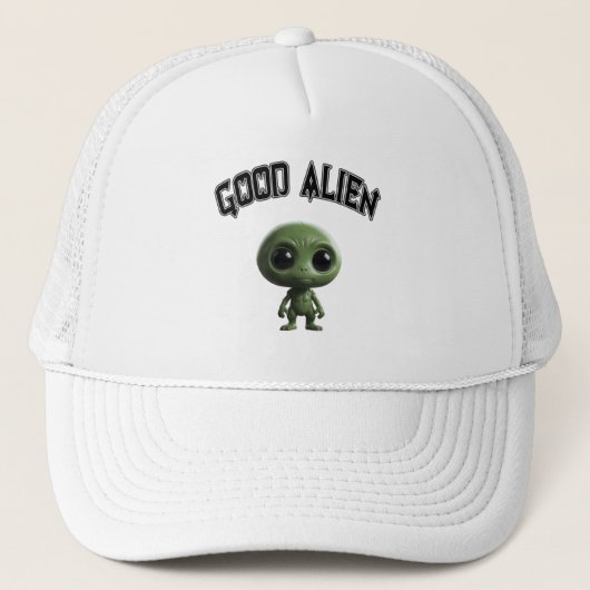 Goede alien trucker pet (Voorkant)