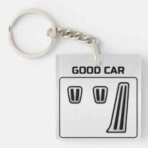 Goede Auto Slechte Auto Sleutelhanger