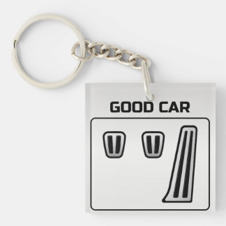 Goede Auto Slechte Auto Sleutelhanger