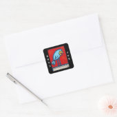 Goede baan piano student stickers met Bluebird (Envelop)