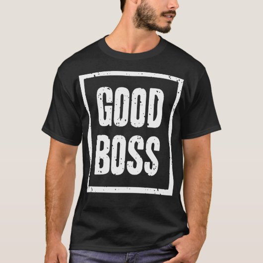 Goede baas t-shirt (Voorkant)