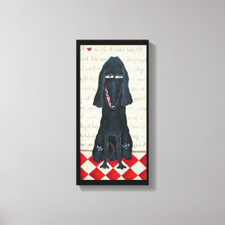 Goede Baddog Canvas Afdruk