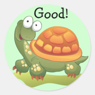 Goede Beloning Stickers - Schildpad
