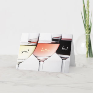 Goede, betere, beste verjaardag Kaart