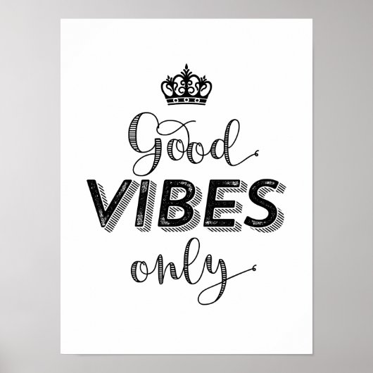 Goede bloemen alleen Poster Positieve prijsopgave (Voorkant)