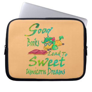 Goede boeken leiden tot...Sleeve boeken Laptop Sleeve