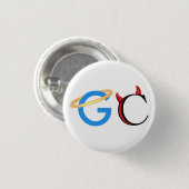Goede Button van de kapitalist (Voorkant /achterkant)