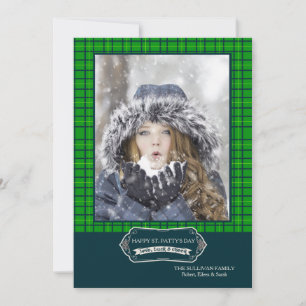 Goede Cheer Foto St. Patrick's Day Kaart