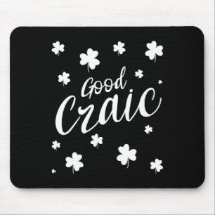 Goede Craic Pret Fun Ierse Sla Jubel Klaver St Pat Muismat