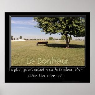 Goede dag in het park poster