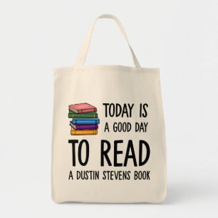 Goede dag om een Dustin Stevens Book te lezen Tote Bag