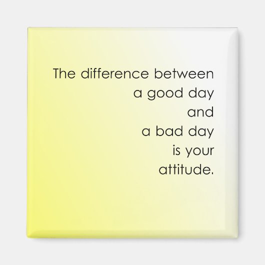 Goede dag versus slechte dag magneet (Voorkant)