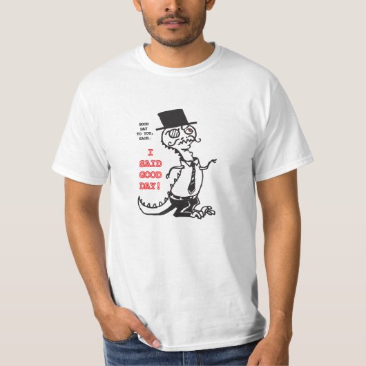 Goede dag voor jou, Saur T-shirt (Voorkant)