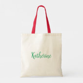 Goede dag voor winkelen tote bag (Achterkant)
