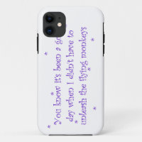 Goede dag zonder vliegende apen iPhone 5 hoesje
