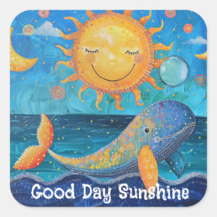 Goede dag zonneschijn Sticker