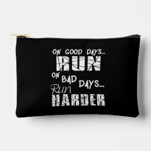 Goede dagen rennen - slechte dagen rennen harder etui