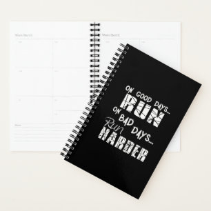 Goede dagen rennen - slechte dagen rennen harder planner
