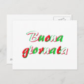 Goede-dagkaart Briefkaart (Voorkant / Achterkant)