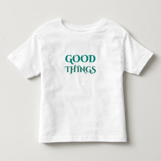 Goede dingen kinder shirts