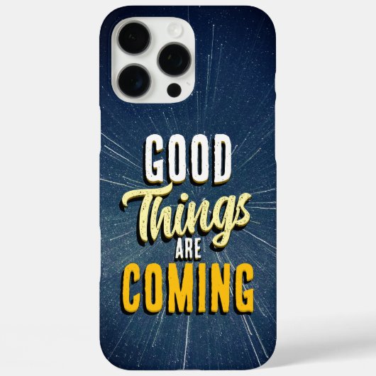 Goede Dingen Komen Er Aan Case-Mate iPhone Case (Achterkant)