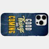 Goede Dingen Komen Er Aan Case-Mate iPhone Case (Achterkant (horizontaal))