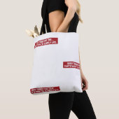 Goede dingen kosten tijd Daarom ben ik altijd te l Draagtas (Dichtbij)