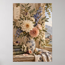 Goede Dingen Kosten Tijd Vintage Bloemstuk Stillev