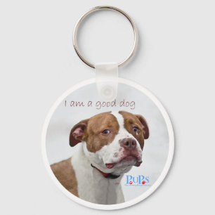 Goede Dog Pit Bull Rescue Sleutelhanger