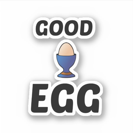 GOEDE EGG STICKER (Voorkant)