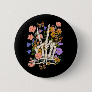 Goede energie is besmettelijk ronde button 5,7 cm