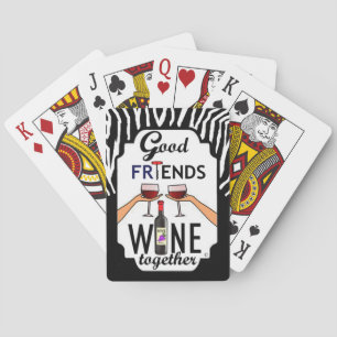 Goede Friends Wine Speelkaarten