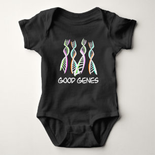 Goede genen DNA STEM-kleding voor baby shower Romper