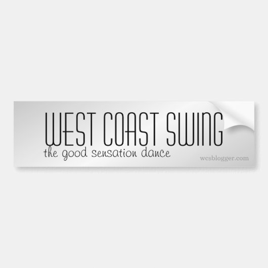 goede gewaarwording bumpersticker (Voorkant)