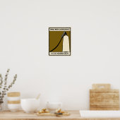 Goede, gezonde tandretro adverteren poster (Keuken)